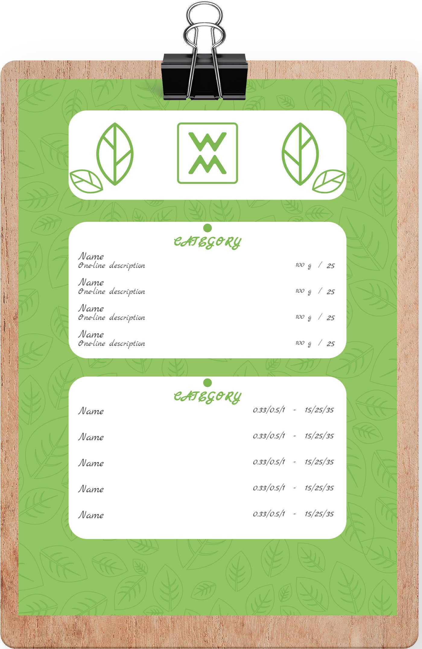 Online restaurant menu maker